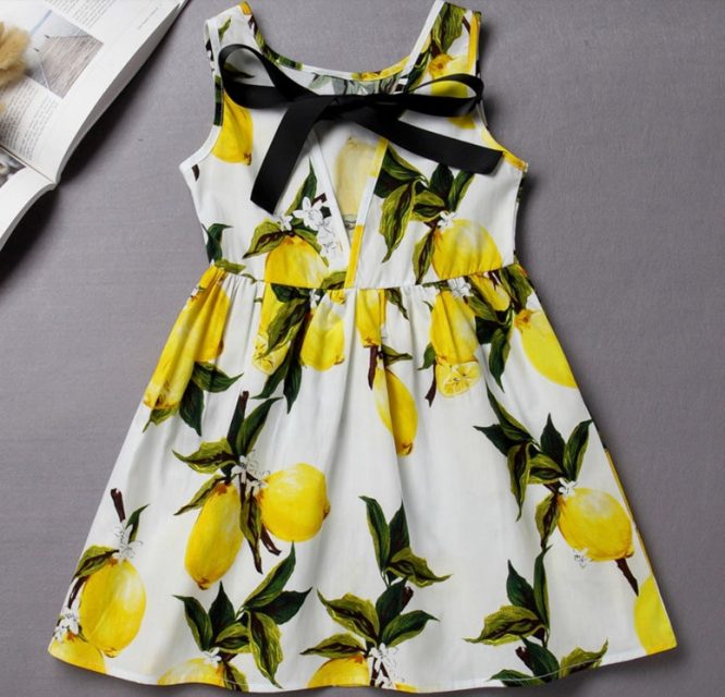 Girls Multi Print Dress - Image 30