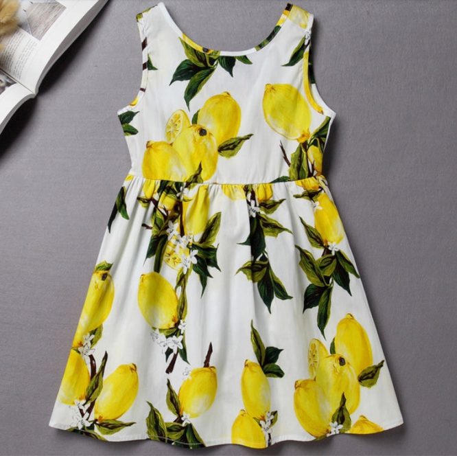 Girls Multi Print Dress - Image 29