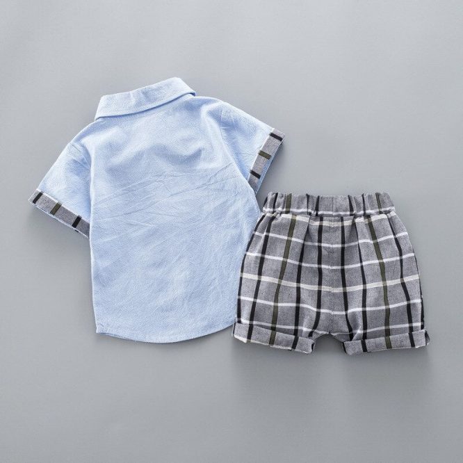Boys Linen 2 Pcs Set - Image 6