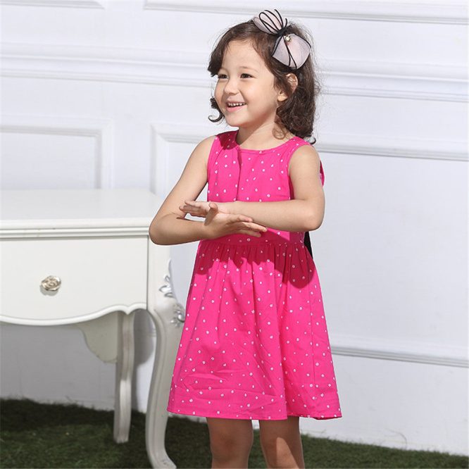 Girls Multi Print Dress - Image 20