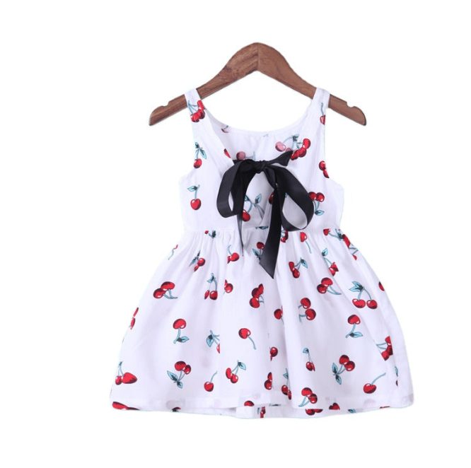 Girls Multi Print Dress - Image 13