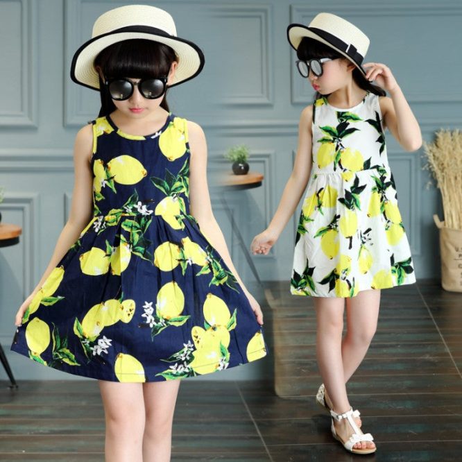 Girls Multi Print Dress - Image 27