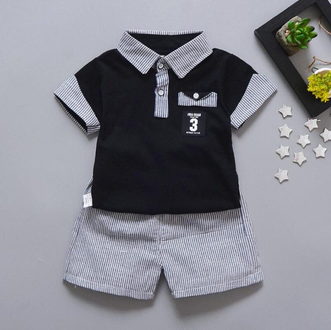 Boys Cotton 2 Pcs Summer Set - Image 3