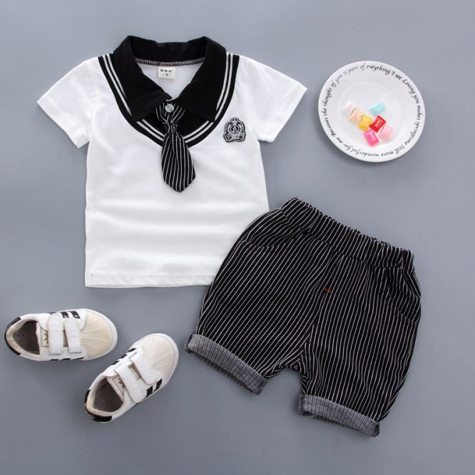 Boys Sailor 2 Pcs Set - Image 2
