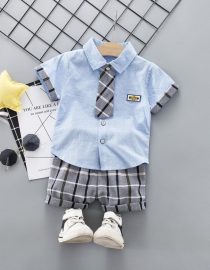 Boys Linen 2 Pcs Set