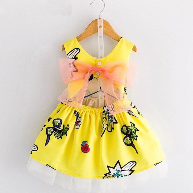 Girls Graffiti Print Tutu Dress - ONLY 4 LEFT !!! - Image 3