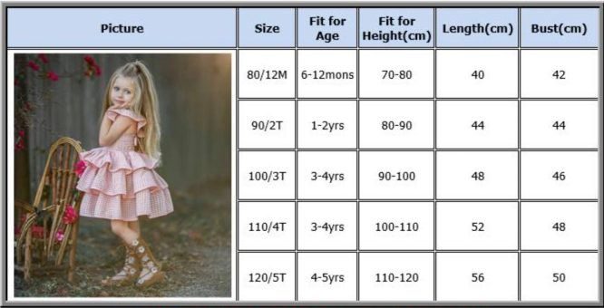 Girls Triple Ruffle Checkered Dress - ONLY 5 LEFT !!! - Image 10