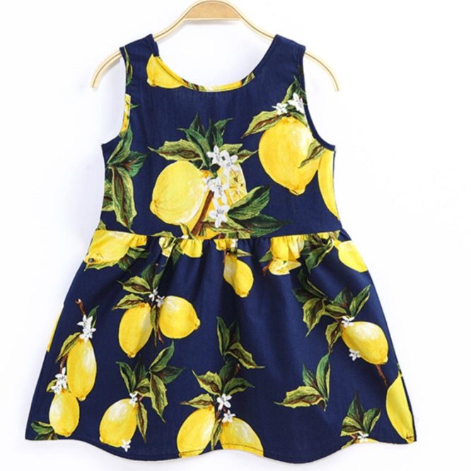 Girls Multi Print Dress - Image 24