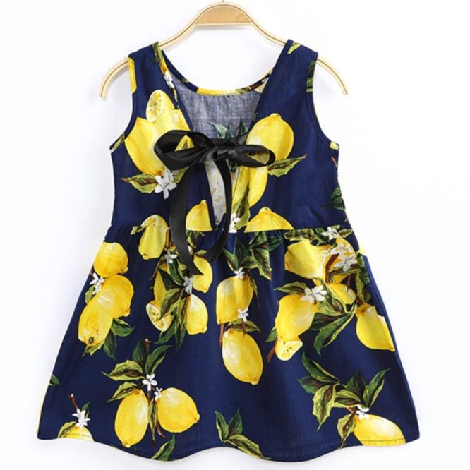 Girls Multi Print Dress - Image 25