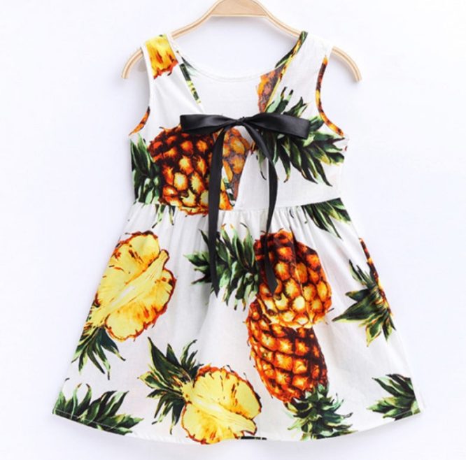 Girls Multi Print Dress - Image 18