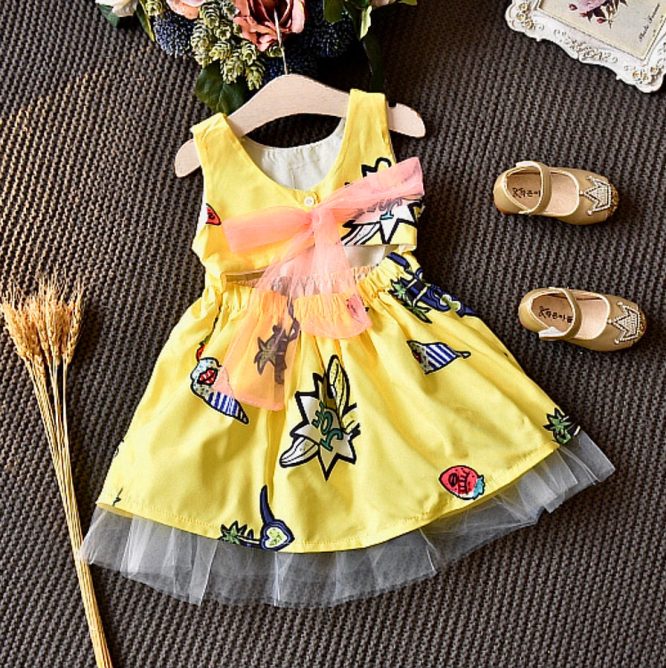 Girls Graffiti Print Tutu Dress - ONLY 4 LEFT !!! - Image 7