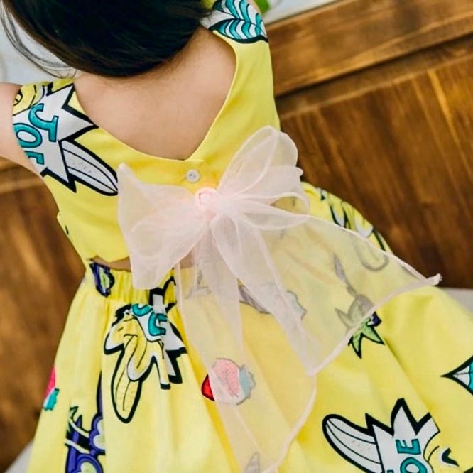 Girls Graffiti Print Tutu Dress - ONLY 4 LEFT !!! - Image 9